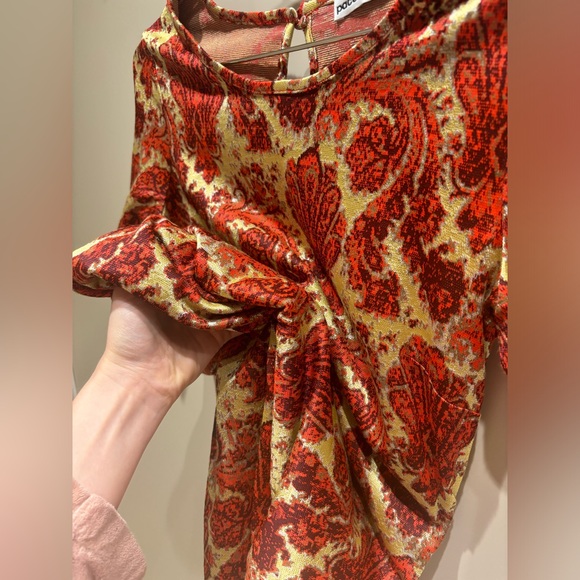 Paco Rabanne paisley maxi holiday dress 36 - Picture 5 of 7